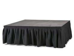 Vancouver Platform Stage Skirt Rental